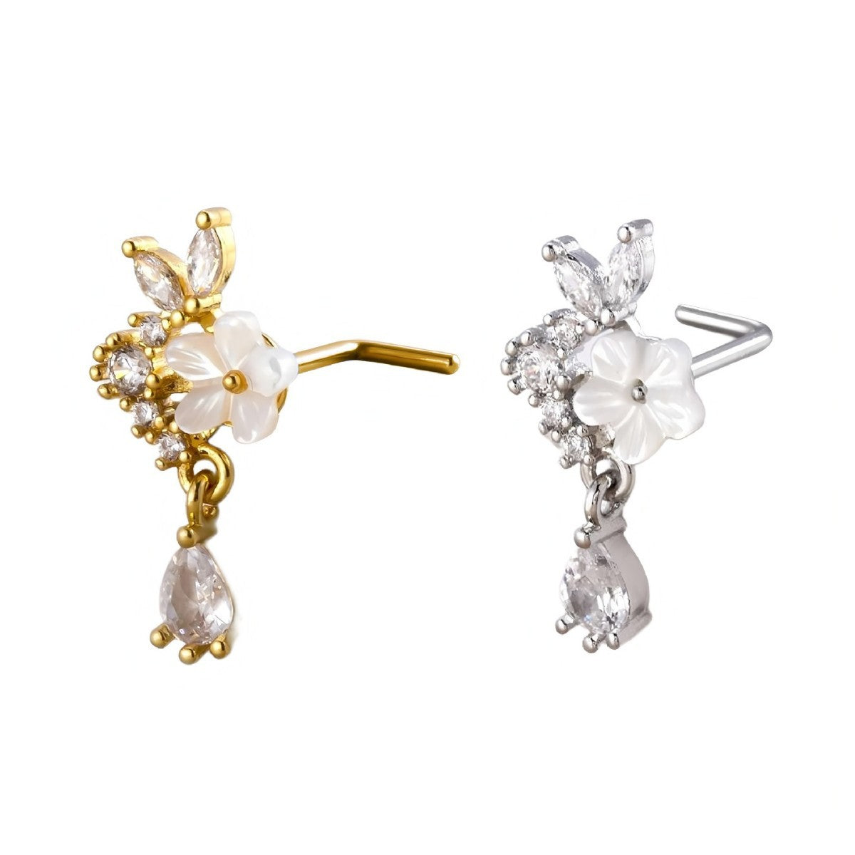 Fashionable And High-end Stainless Steel Nose Needle