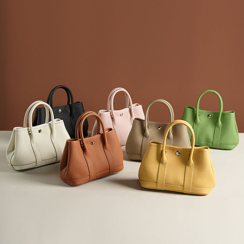 Genuine Leather Crossbody Women's First Layer Cowhide Handbag