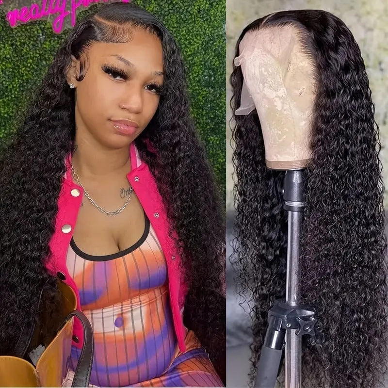 Versatile Human Hair Wig And Headband