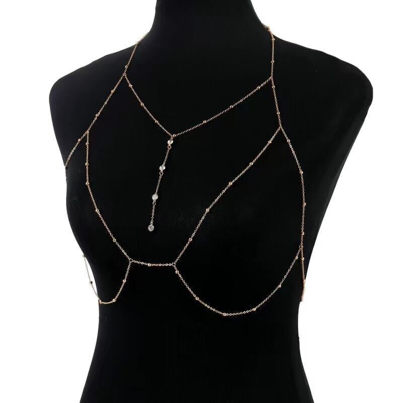 Three-dimensional Bikini Back Chain Accessory